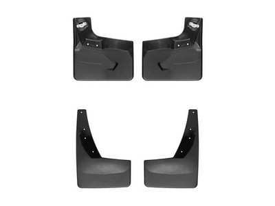 WeatherTech No-Drill MudFlaps - 110088-120155 - Black