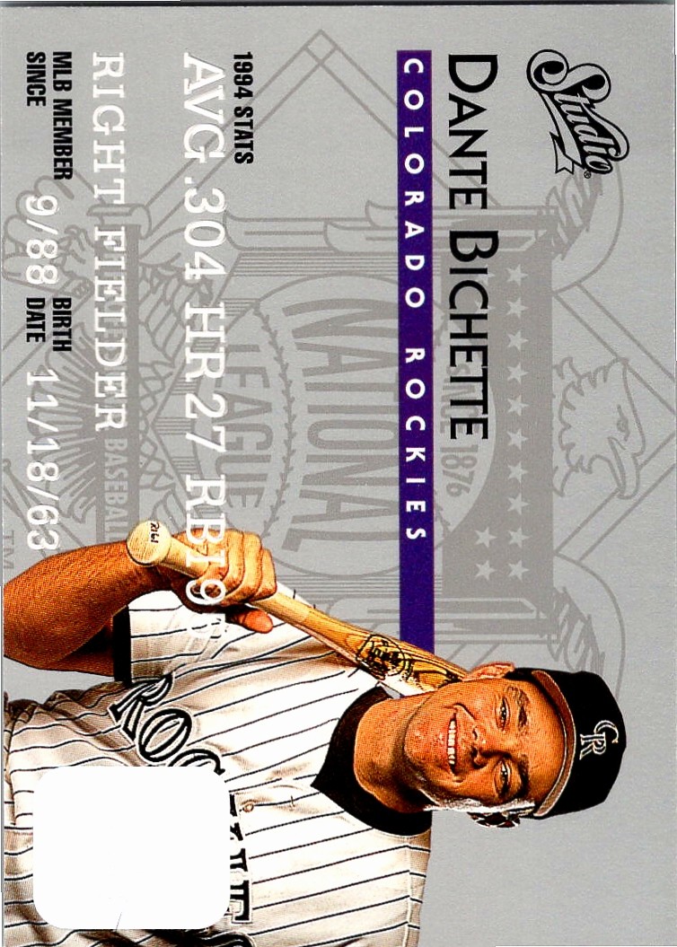 1995 Studio Baseball - Pick From List