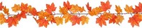 Clayre & Eef 5PL0351O Dekoration Zweig Orange GrüN 150 Cm