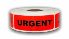 1x3 URGENT Bright Shipping Labels – 1000 Stickers for Special Handling & Mailing