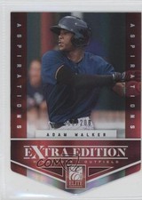 2012 Elite Extra Edition Aspirations Die-Cut 115/200 Adam Walker #31 9y7