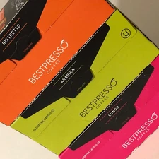 Bestpresso Coffee Capsules Variety Pack for Nespresso Original Machine, Pack of3