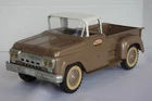 Vintage Original Tonka No.2 Step-Side Pickup Tan/White Seagull & Decal complete