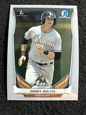 CASEY SOLTIS #CDP110 2014 Bowman Draft Chrome QTY Miami Marlins