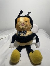 Vintage 1984 Dakin Bees Knees Bumble Bee Plush Stuffed Toy 10  With Tag