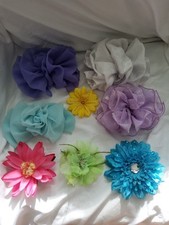 Vintage 80s/ Early 90's Hair Accessories lot of 9 For All Occasions