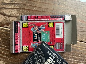 [FC] Famicom Bloody Warriors Jango's Revenge [Box /Instruction missing/Start