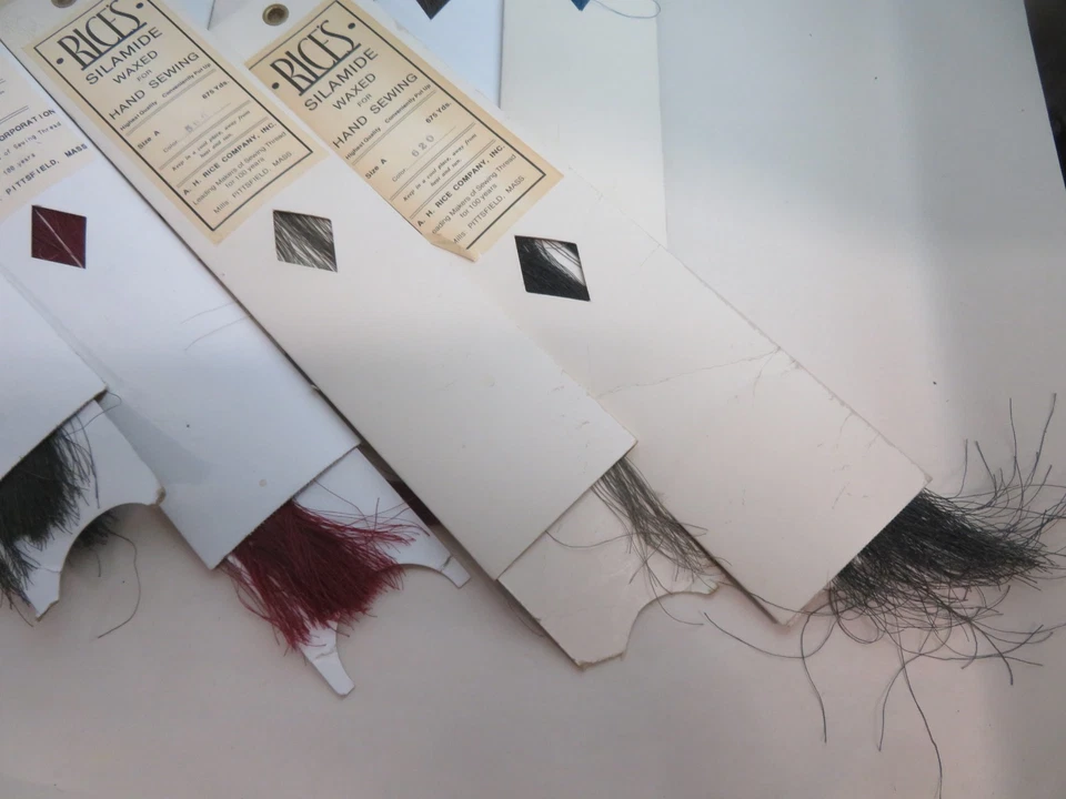 Rice's Silamide Waxed Thread for Heirloom Detail & HD Hand Sewing 16 pkgs - Image 3 of 4