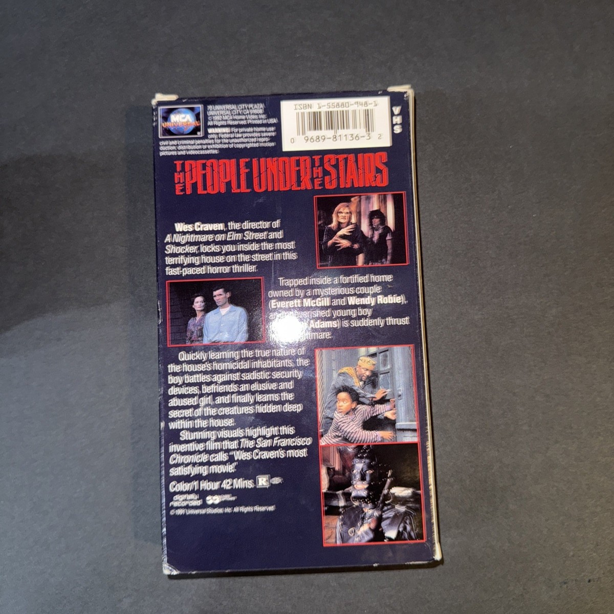 The People Under the Stairs (VHS, 1992) for sale online | eBay