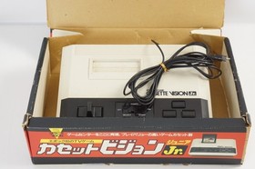 EPOCH CASSETTE VISION Jr JUNK Console System Boxed -Not Power on- JAPAN Ref 0203
