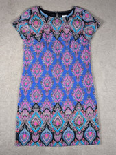 London Times Women Knee Length Dress Size 4