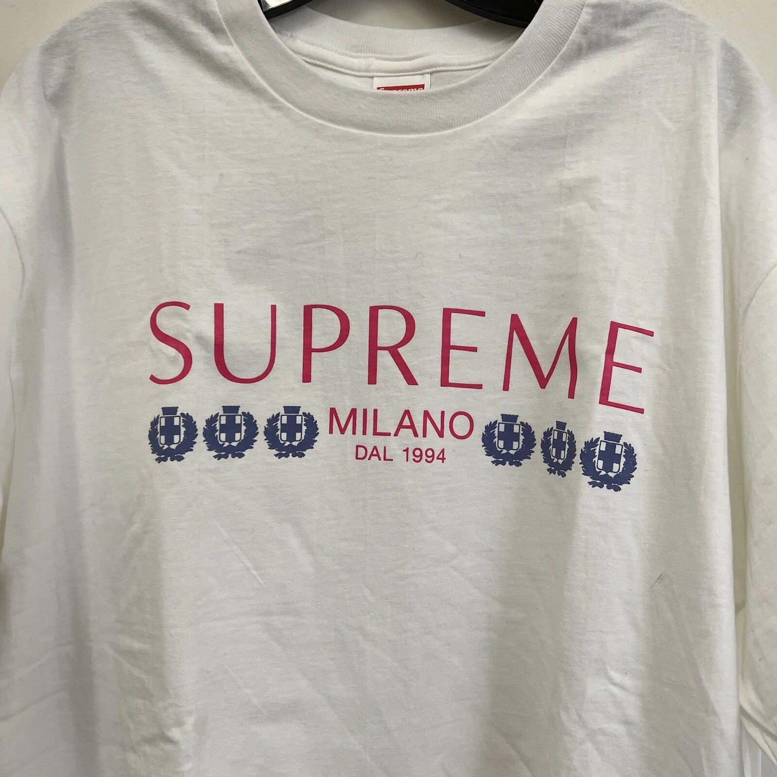 2021 Supreme Milano Tee blanc taille XL