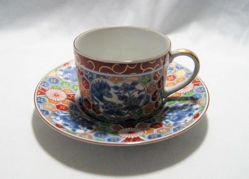 Vintage Otagiri OMC Japan Coffee Tea Cup & Saucer Set