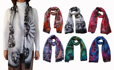 Mystery Scarf Lightweight Scarves for Women Girls FashionSolid  