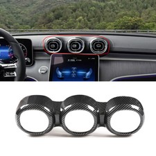 Passend zu Mercedes C Klasse W206 L&uuml;ftung Blenden Abdeckung Rahmen Carbon