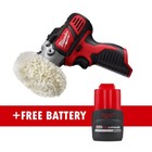 Milwaukee 2438-20 M12 Variable Speed Polisher/Sander + 2.5ah Battery!