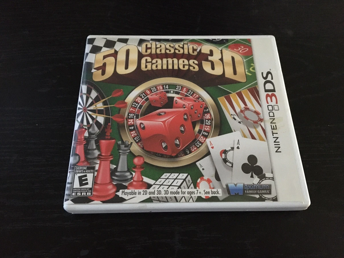 COMPLETE 50 Classic Games 3D Nintendo 3DS 2012