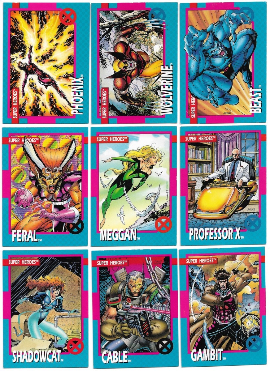 Cheap 1992 Marvel Impel X-Men Series 1 (Jim Lee)/ 1993 Series 2