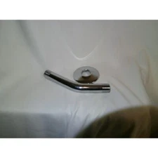 Stainless Steel Shower Arm Extension Elbow Pipe Bathroom Fixture Replacement