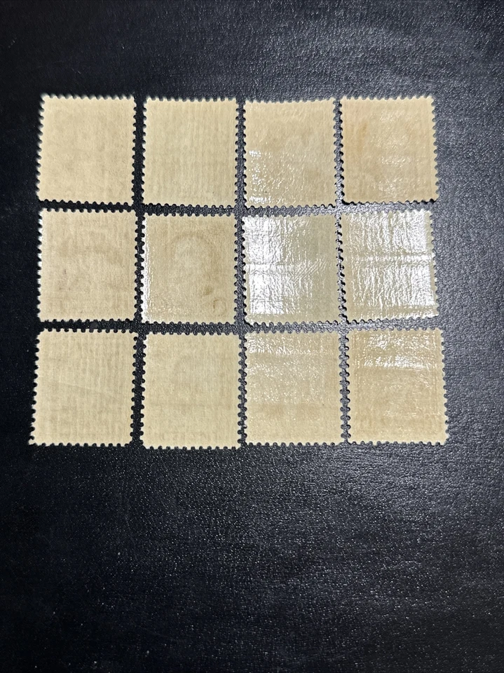 US Stamps Scott # 704-715 Washington Bicentennial Set of 12 Single Stamps OG MNH - Image 2 of 2