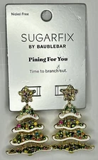 SUGARFIX "Pining for You" Decorated Christmas Tree Earring by BaubleBar