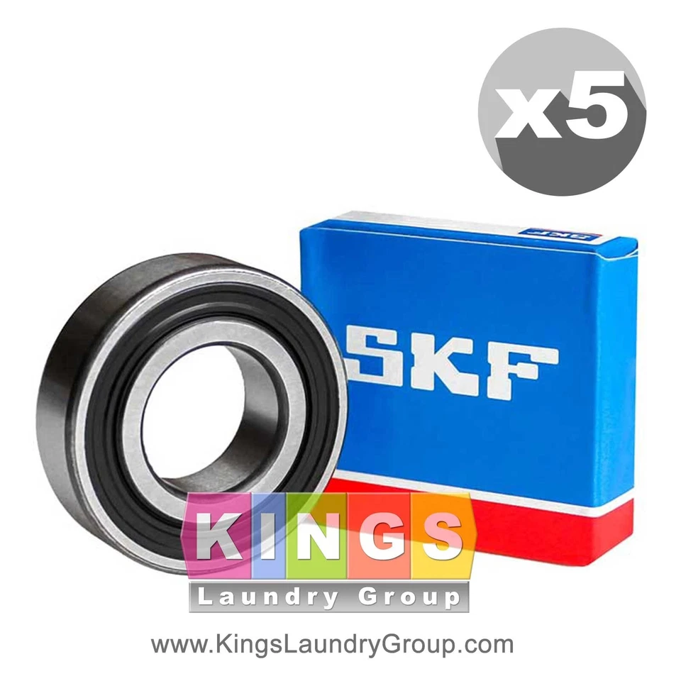 5 PACK BEARING BALL FOR M400592 ALLIANCE ST-108 (6204) Replace Part F100126 SKF