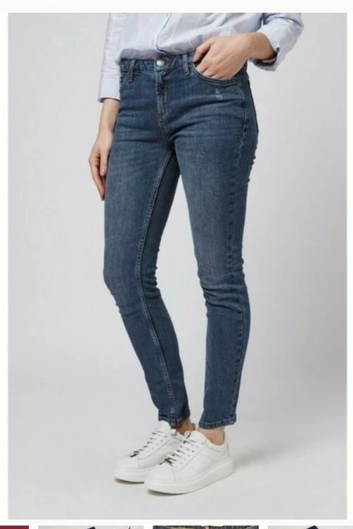 Topshop baxter hotsell jeans ebay
