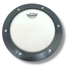 Remo Silentstroke 8" Drum Practice Pad in Great Condition EUC No Signs Of Wear