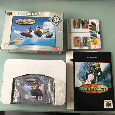 Wave Race - N64 - CiB Players Choice Edition - Excellent Condition