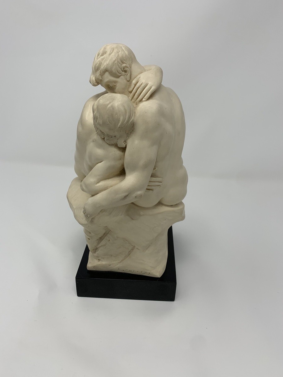 Vintage Italian Marble Sculpture of Lovers by G Ruggeri | eBay