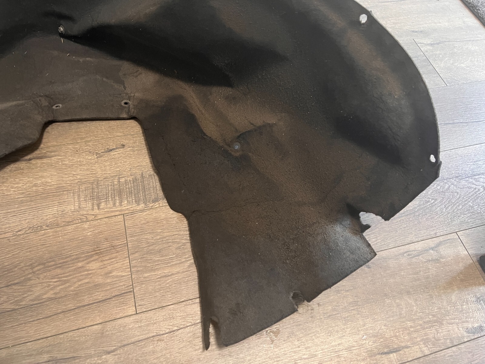 MCLAREN MP4-12C REAR LEFT LH DRIVER INNER WHEEL LINER ARCH OEM 11A5294CP