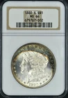 1880-S Morgan Silver Dollar NGC MS64 Toning