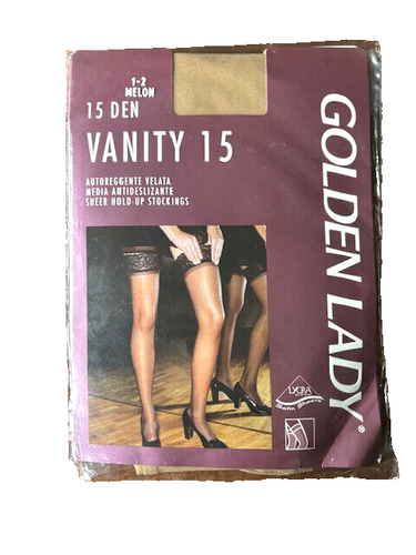 original RETRO Golden Lady VANITY 15 Strümpfe