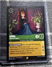 Lorcana anna diplomatic queen 85/204 Cold Foil