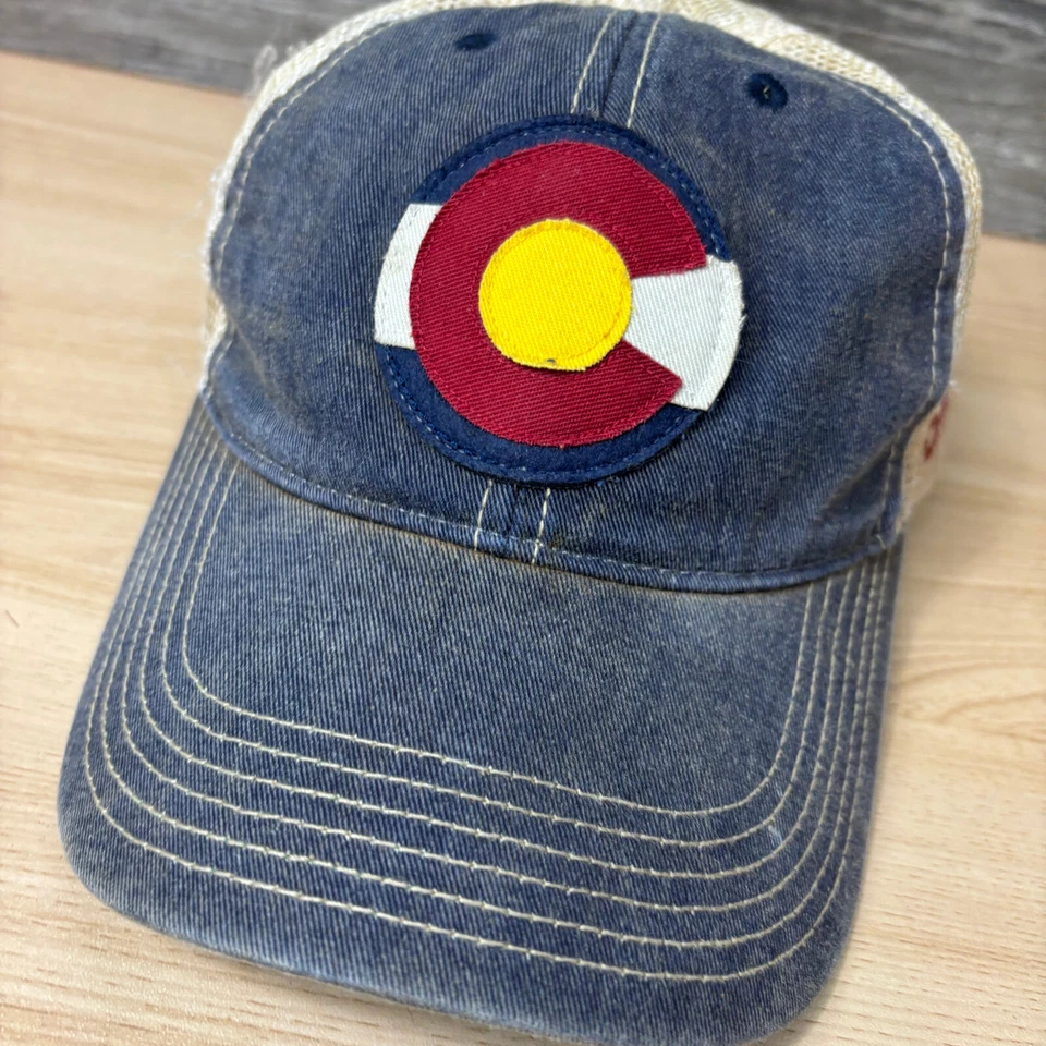 Gorra Colorado Snapback Azul Colorado Springs Ajustable Foto 3 de 4