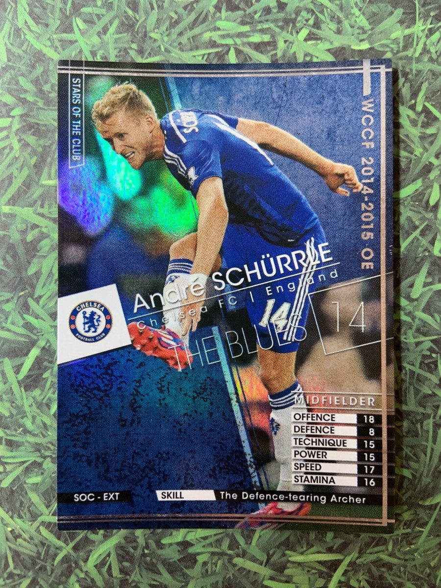 WCCF EXTRA、KOLE Panini WCCF 2014-15 Andre Schurrle Chelsea FC Refractor Extra