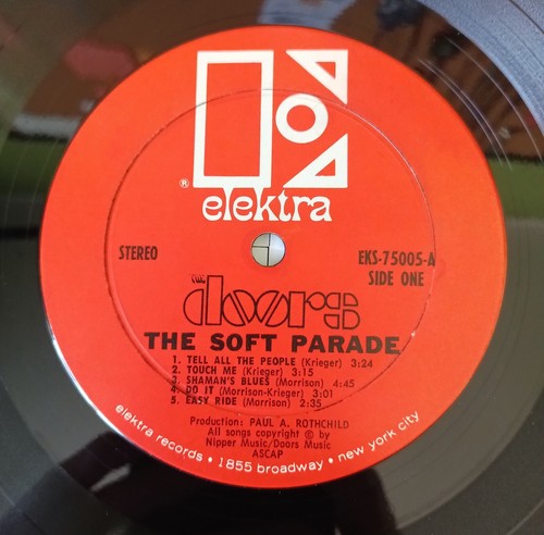 The Doors The Soft Parade Lp 1969 Reissue Ultrasonic Clean VG+/VG - Picture 3 of 5