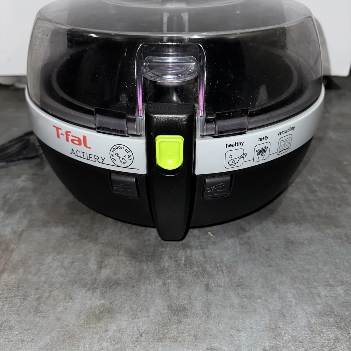 T-Fal Actifry Air Fryer Stir Multi Cooker Model SERIE O01 Black And Gray