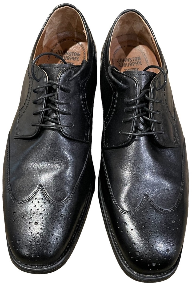 Gravati Men\'s Black Leather Oxford Dress Shoes Classic Wingtip Formal Size 11.5m Gravati Men main image 4