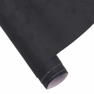 Pellicola adesiva VELLUTO SCAMOSCIATO 3D car wrapping per auto e moto NERO