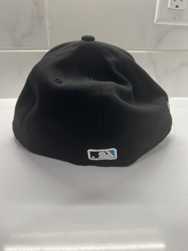 New Era 9FIFTY Low Profile Miami Marlins 2023 MLB Postseason Fitted Hat 7 1/4 - Picture 4 of 4