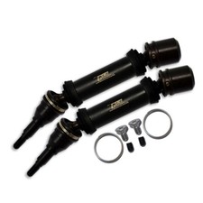 Eje de transmisión CVD delantero o trasero de acero al carbono GPM Racing negro: Arrma 1/8 VENDETTA