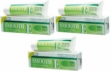 3x Smooth E Cream ANTI AGING Vitamin E Plus Aloe Vera scars ACNE SPOT MARK 100 g