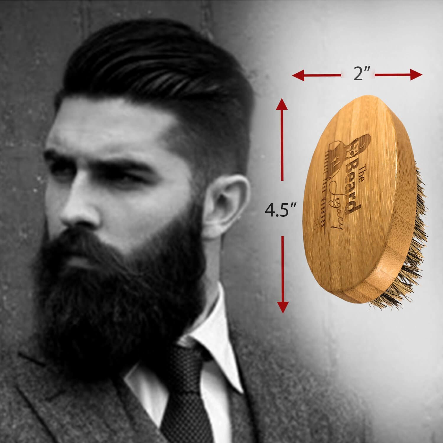 Beard Kit - Beard Oil/Balm - Beard Growth - Beard Brush - Beard Comb