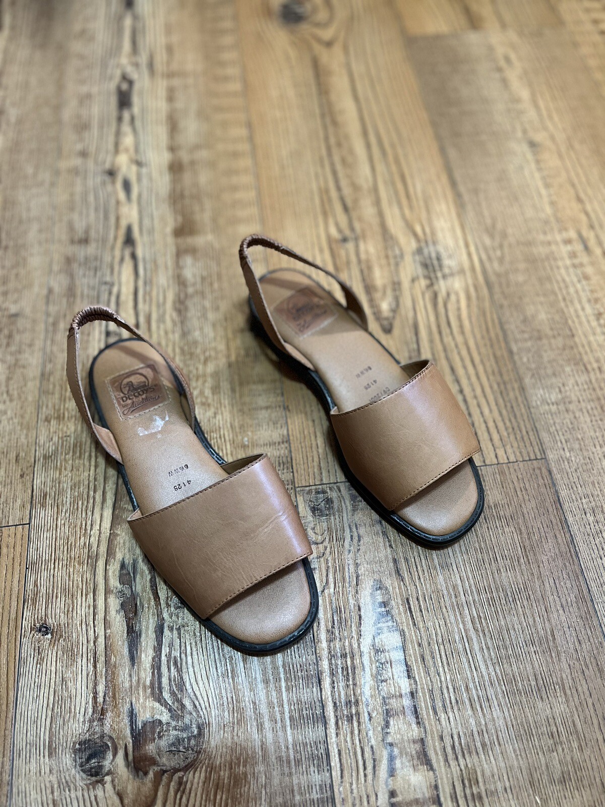 Decoys By Auditions Flat Sandals Genuine Leather eBay