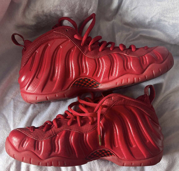 Size Air Foamposite Pro Gym Red