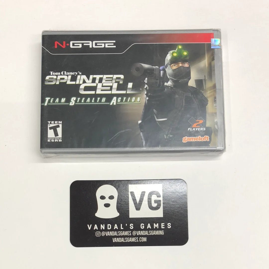 Ps2 - Tom Clancy's Splinter Cell Sony PlayStation 2 Complete #111 –  vandalsgaming