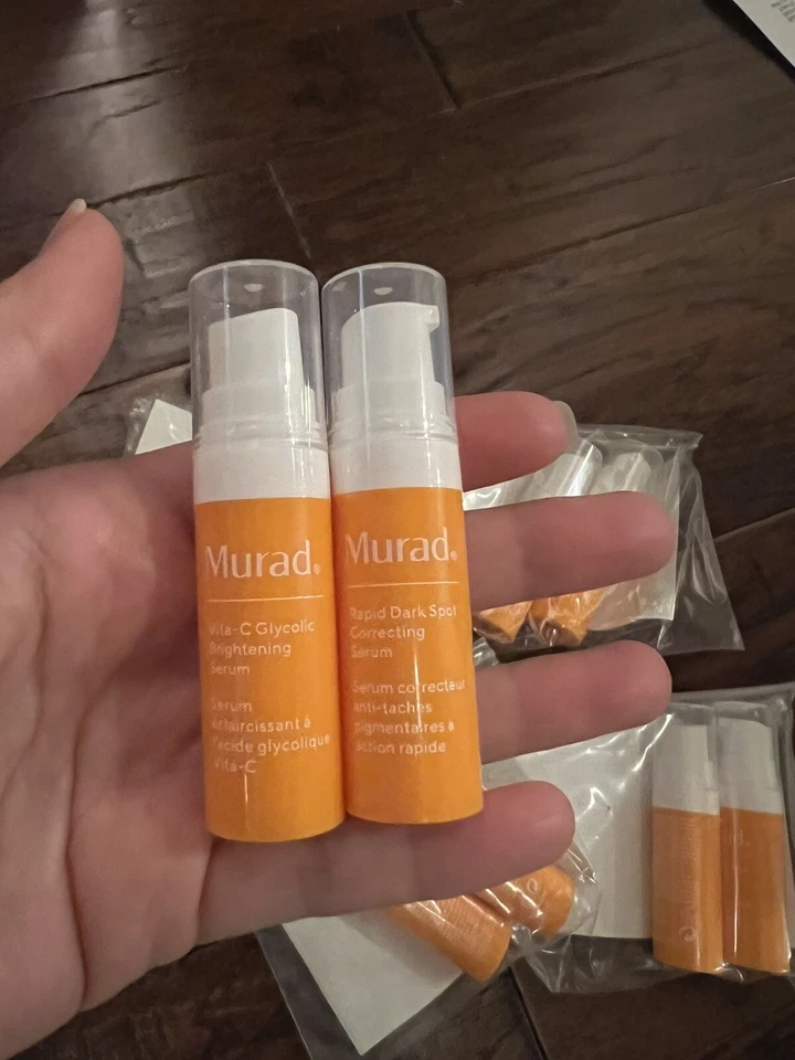 5x Conjunto de Murad Brighten Conjunto, Mancha Escura e Vita C Glicólica  - Imagem 3 de 4