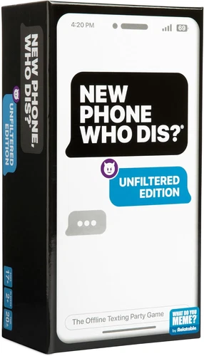 New Phone, Who Dis? by Relatable, the Offline Text Message Party Game, Spicier E