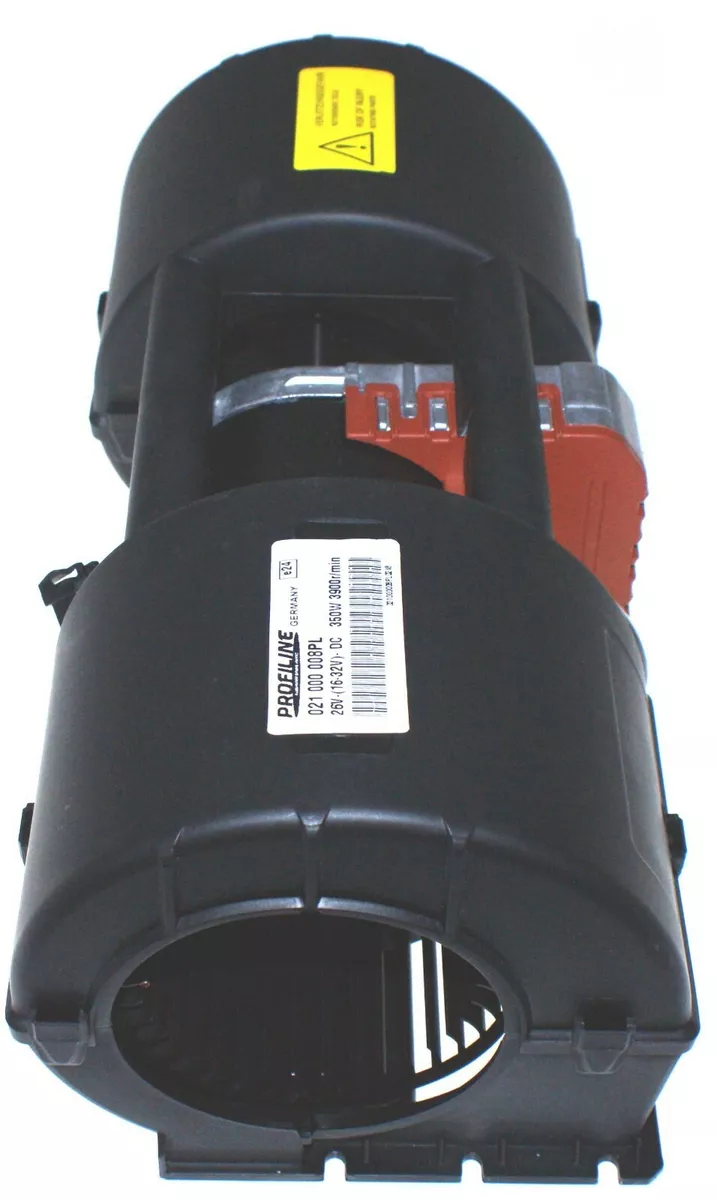 24V IET kollektorloses Doppelradialgebläse für EBM - Type 009 with 